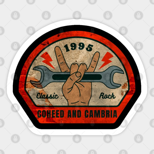 Coheed And Cambria // Wrench Sticker by OSCAR BANKS ART